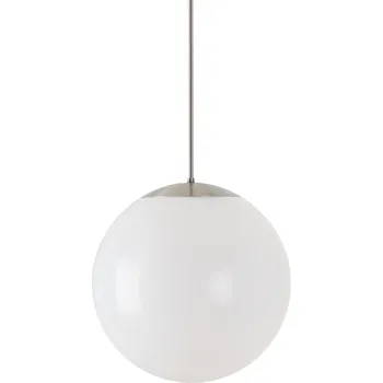 OSMONT ISIS P3 PE HP závěsné plastové svítidlo kartáčovaná nerez / bílá IP40 3000 K 52W LED - OSMONT OS ISI62441