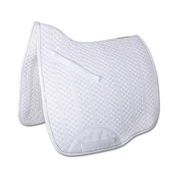 Sport Podsedlová dečka Lugano Waldhausen drezurní Barva: bílá/stříbrná, Velikost: D