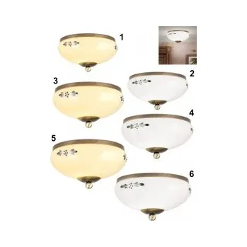 Svítidlo Orion OR-DL 7-673 Patina/opal-grün (2xE27)