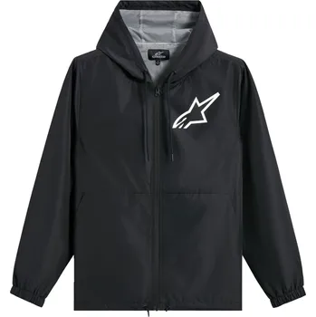 Moto bunda Bunda Alpinestars Speeder Chromium Windbreaker černo-bílá L