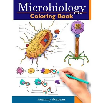 Microbiology Coloring Book - Academy, Anatomy