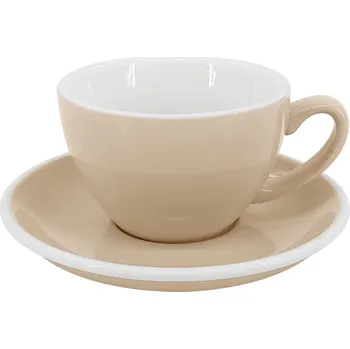 by inspire Cappuccino šálek s podšálkem Roma, 180 ml, slonová kost