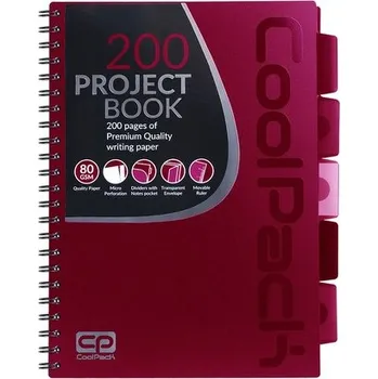 Set školních potřeb Kołonotes B5 red CoolPack, Patio