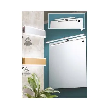 Koupelnové svítidlo Orion OR-Soff 3-474 chrom (LED12W/1250lm/3000K)