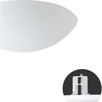 Koupelnové svítidlo OSMONT AUR68604 AURA V10 stropní/nástěnné skleněné polovestavné svítidlo bílá IP44 4000 K 20W LED DALI HF