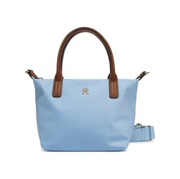 Kabelka Kabelka Tommy Hilfiger Popette Mini Tote AW0AW17709 Světle modrá OS