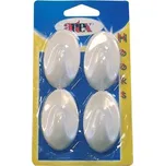 háček samolepicí ovál velký PH BÍ (4ks)