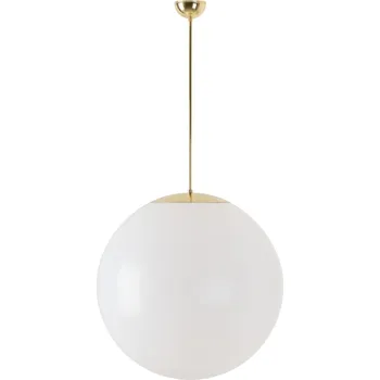 Svítidlo OSMONT ISIS P5 PM závěsné plastové svítidlo mosaz / bílá IP40 25W E27 - OSMONT OS ISI40014