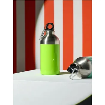 Láhev Sinsay - Kovová láhev s karabinou - neonová - 024FV-71X - 024FV-71X-ONE