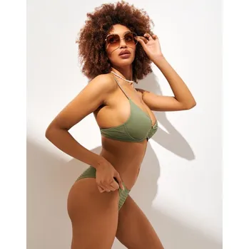 Dámské plavky Sinsay - Dámské plavky horní díl - olivová - 4912Z-91X - 4912Z-91X-XS-1