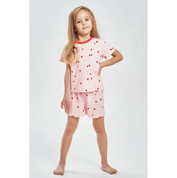 Pánské pyžamo 3560 MAIA DÍVČÍ PYŽAMO 92-116 Růžová 110