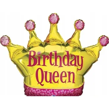 Balónek Balón Grabo 91 cm Narozeninová Královna