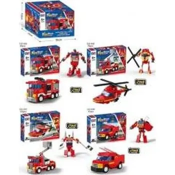 Klocki straż z napędem katapulta 4szt