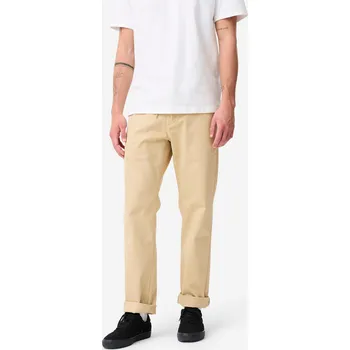 Pánské kalhoty DECATHLON Skateboardové kalhoty Chino CN500 Heavy M BÉŽOVÁ