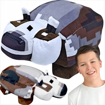 plyšák PLYŠOVÁ HRAČKA MINECRAFT LEGENDS HNĚDÝ JEZEVEC VELKÝ PLYŠOVÝ MAZLÍČEK PŘÍTULNÍČEK ZE HRY PLYŠÁK