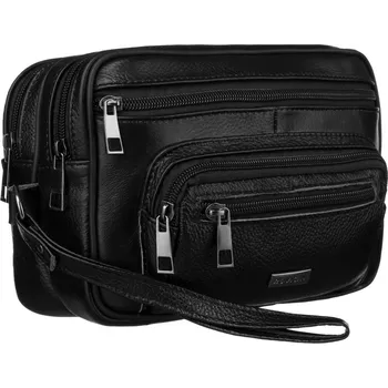 Pánská kabelka z přírodní kůže s pohodlným uchem