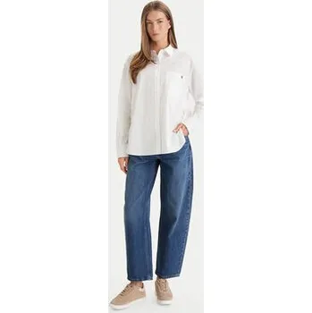 Oblečení a móda Calvin Klein Jeans Košile LV047F102G Bílá Relaxed Fit XL