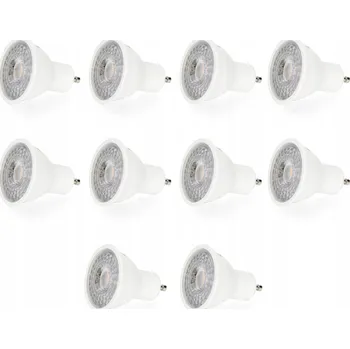 Žárovka Sada 10x Żarówka LED GU10 3W PREMIUM NEUTRÁLNÍ BÍLÁ ČIPY SAMSUNG