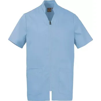 Zdravotnický plášť PAYPER VANILLA Pánský plášť s krátkým rukávem - Fialová 4XL