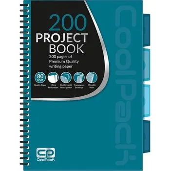 Set školních potřeb Kołonotes B5 blue CoolPack, Patio