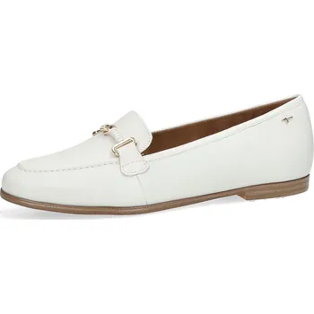 Dámské mokasíny Tamaris dámské kožené mokasíny - bílé