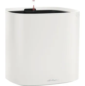 Květináč Samozavlažovací květináč Lechuza Pila Color Ø 35 x 32,6 cm světle šedý včetně zavlažovacího systému, vložky na rostliny, substrátu a ukazatele hladiny vody