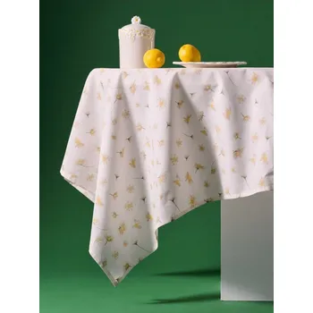 ubrus Sinsay - Ubrus s motivem sedmikrásek - krémová - 047IO-01X - 047IO-01X-ONE