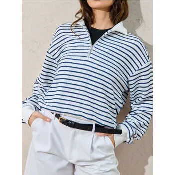 Dámská mikina Sinsay - Mikina se stojáčkem - vícebarevná - 915BY-MLC - 915BY-MLC-XS