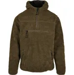 Pánská bunda Brandit Teddyfleece Worker Pullover - olivová 7XL