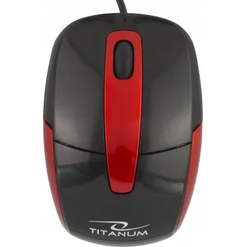 Myš Myš drátová 3D optická USB černo-červená