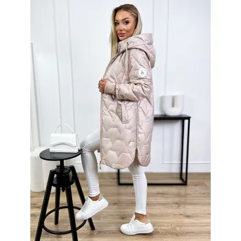 Dámská bunda Přechodová bunda HESTIA béžová Velikost: XL