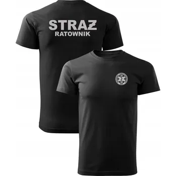 Pánské tričko REFLEXNÍ TRIČKO T-SHIRT HASIČ ZÁCHRANÁŘ JSDH - L