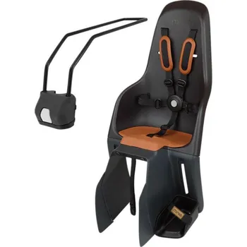 cyklosedačka POLISPORT Dětská sedačka na rám Minia ČERNÁ