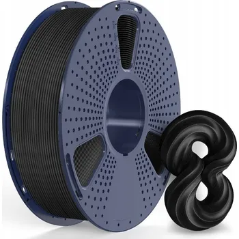 Filament Filament Sunlu PETG Carbon Fiber Black Černý 1kg TRVALÝ PŘESNÝ