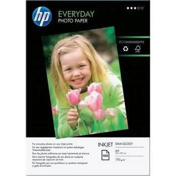 Fotopapír Fotografický papír HP Q2510A 100 ks, 200 g/m2, lesklý