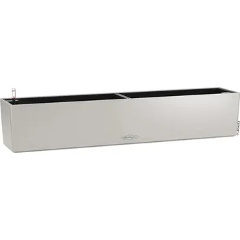 Truhlík Samozavlažovací truhlík Lechuza Balconera Color plast 99 x 19 x 19 cm pískově hnědý včetně zavlažovacího systému, vložky na rostliny a ukazatele hladiny vody