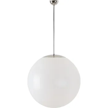 OSMONT ISIS P5 PM závěsné plastové svítidlo nerez / bílá IP40 25W E27 - OSMONT OS ISI40017