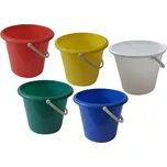 Standard vědro plastové 5 l mix barev