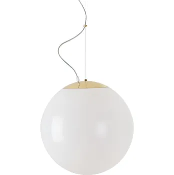 OSMONT ISIS L3 PE HP závěsné plastové svítidlo mosaz / bílá IP40 4000 K 52W LED - OSMONT OS ISI63508