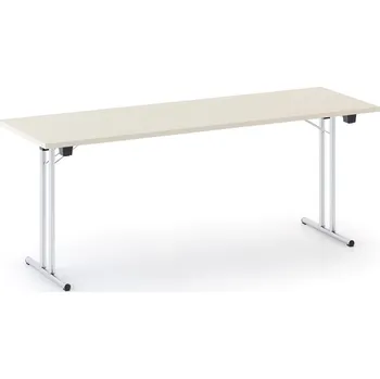 Konferenční stolek Corping Skládací konferenční stůl FOLDING, 180x80 cm, bříza