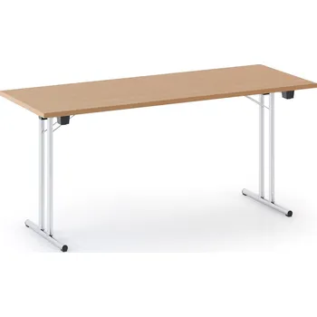 Konferenční stolek Corping Skládací konferenční stůl FOLDING, 160x80 cm, buk