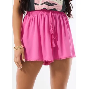 Dámské kraťasy Sinsay - Viskózové kraťasy - růžová - 104FJ-30X - 104FJ-30X-XL