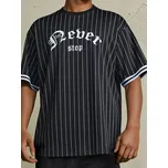 Sinsay - Tričko loose fit s potiskem - černá - 516EY-99X - 516EY-99X-S