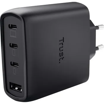 Notebook TRUST MAXO 65W 4P GAN CHARGER BLK