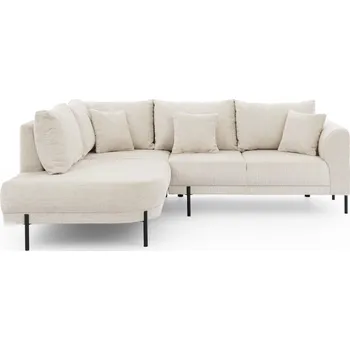 Pohovka Béžová žinylková rohová pohovka (levý roh/do L) Mauris – Ropez ID_1903154