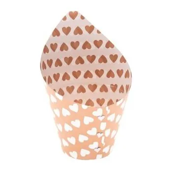 Papírový obal na květináč s plast.nádobkou ø 9,5cm, 12/144