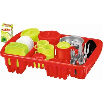 Dětská kuchyňka Ecoiffier Sada nádobí s odkapávačem