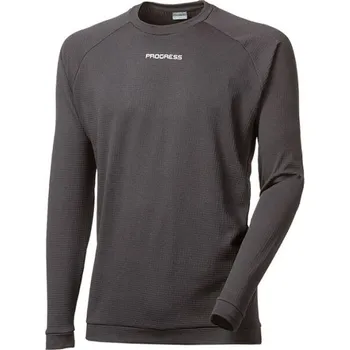 Pánská mikina Pánská funkční mikina PROGRESS CUBIC XL Černá, Bílá