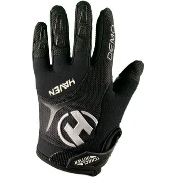Dětské rukavice na kolo HAVEN DEMO LONG KID 1 Černá, Bílá