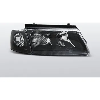Přední světlomet Přední světla, VW PASSAT B5 (3B) 3B, 1996-2000, ČERNÁ Z HALOGENEM (88.LPVW30)